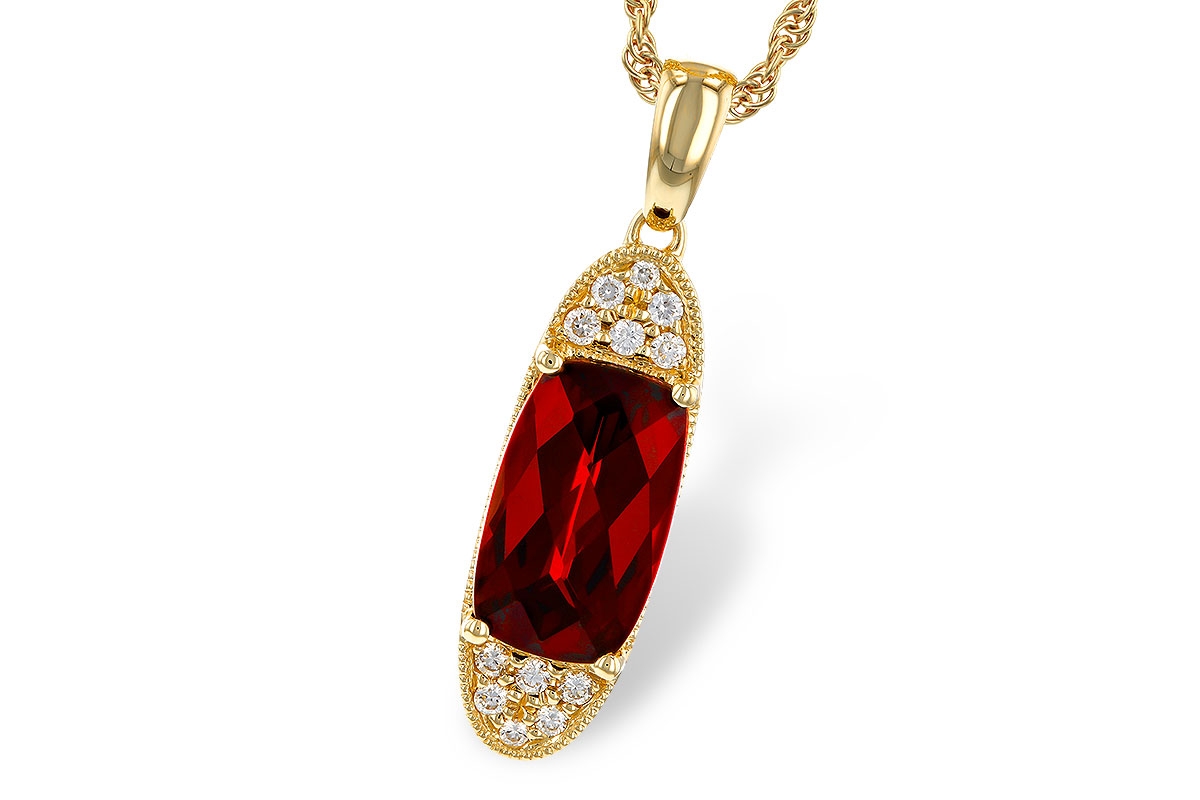 L329-16011: NECK 2.45 GARNET 2.55 TGW