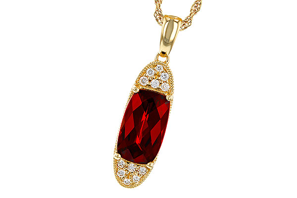 L329-16011: NECK 2.45 GARNET 2.55 TGW