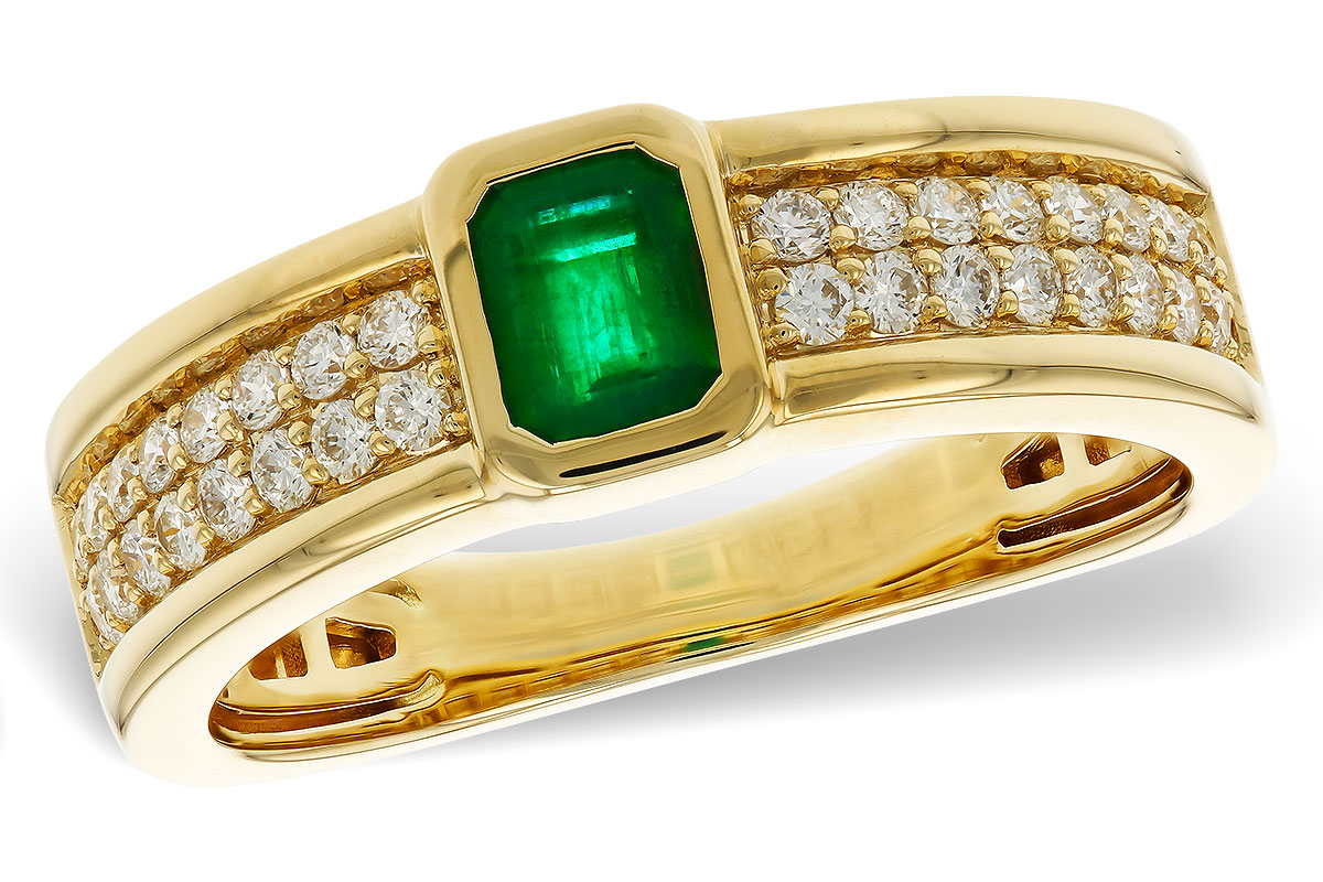 L329-16075: LDS RG .42 EMERALD .75 TGW (5x4MM EM)