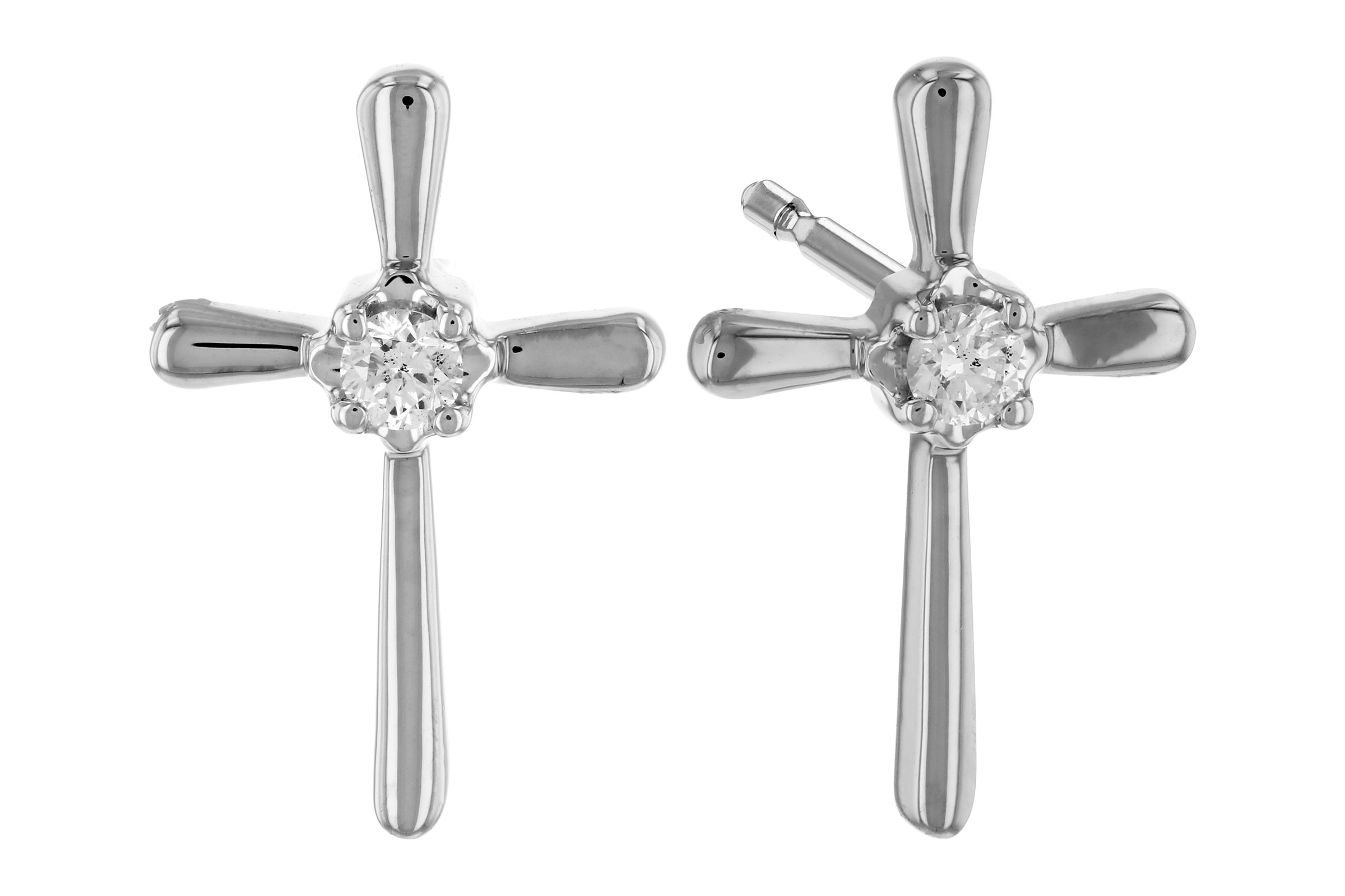 L330-01484: EARRINGS .04 TW