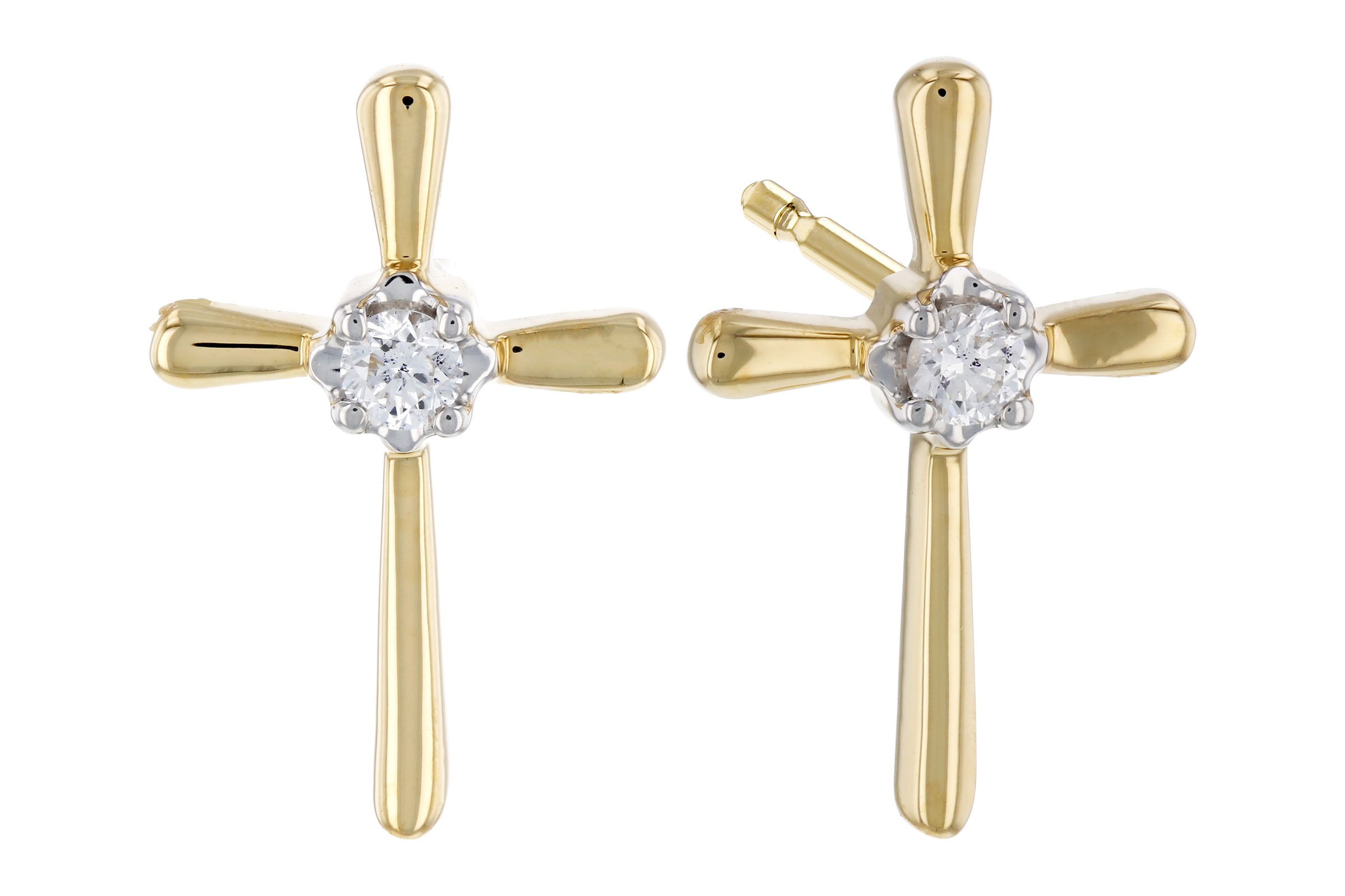 L330-01484: EARRINGS .04 TW