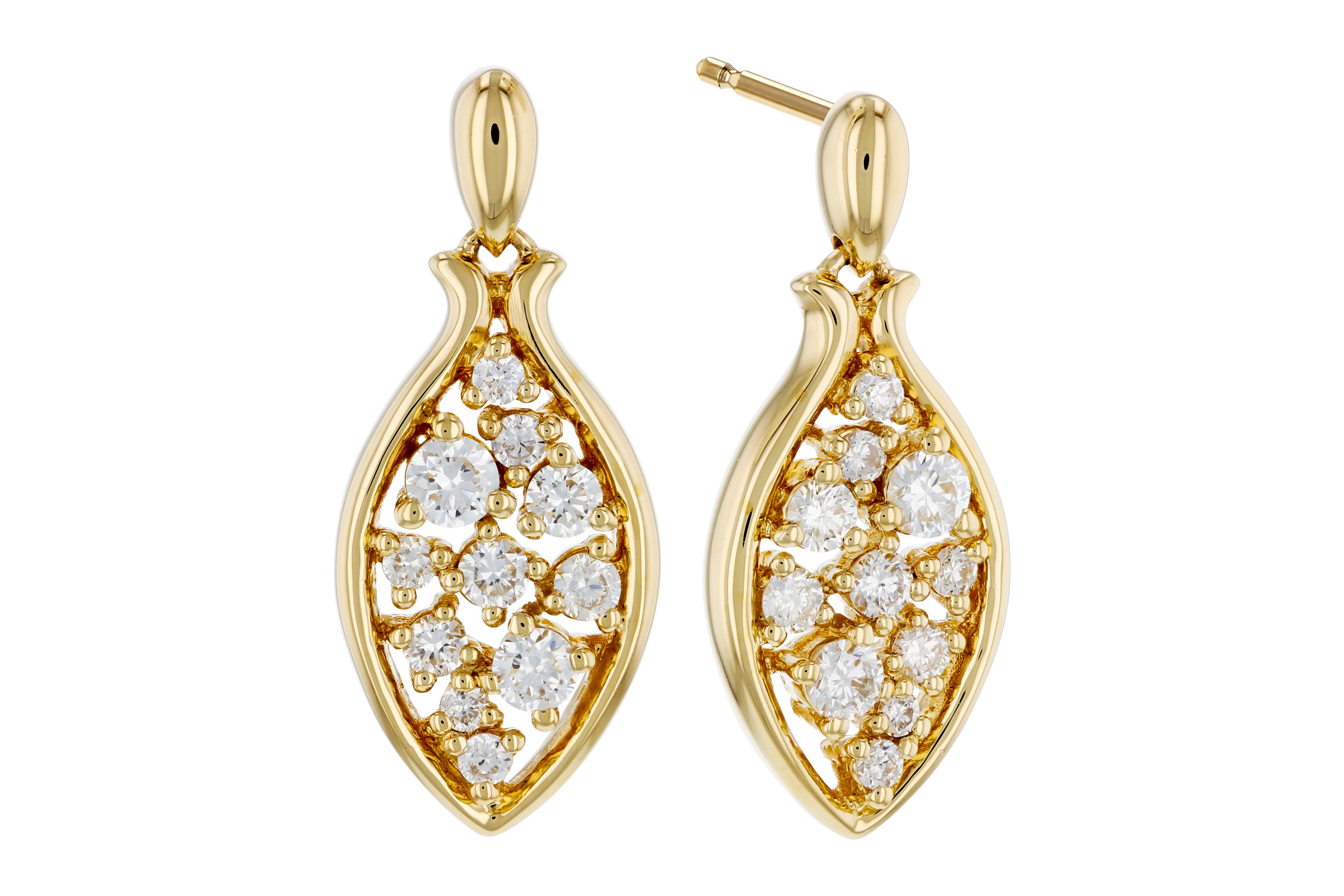L330-02384: EARRINGS .40 TW