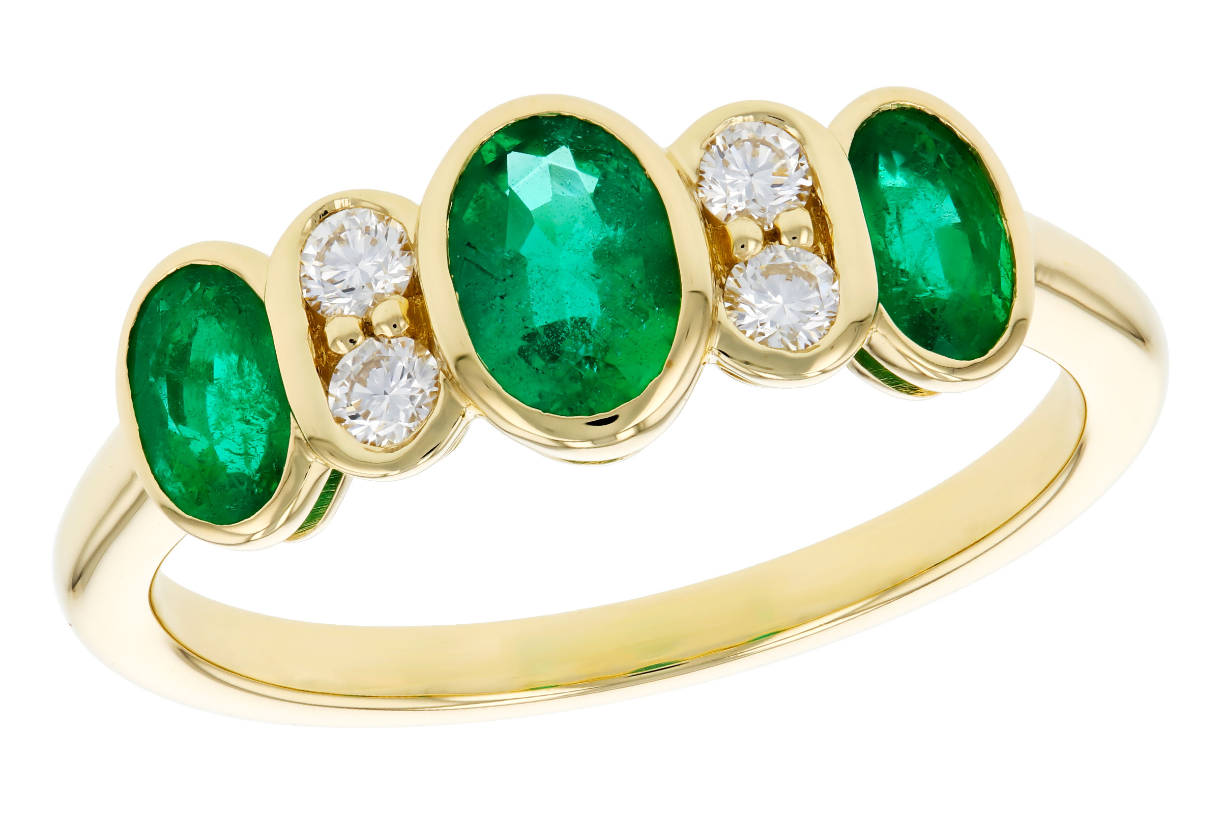 L330-03302: LDS RG .90 TW EMERALD 1.05 TGW