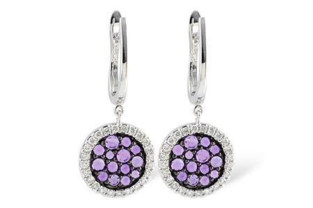 M241-86039: EARR .60 ROSE CUT AMY .98 TGW
