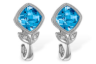 M241-88793: EARR 2.12 BLUE TOPAZ 2.14 TGW