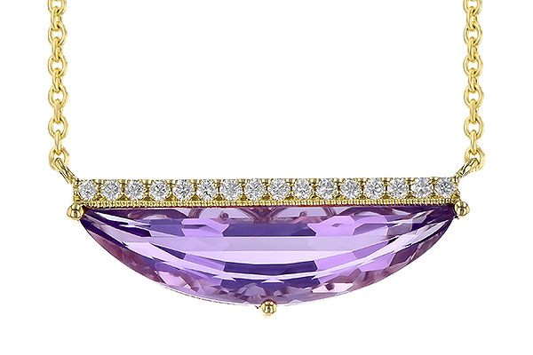 M244-60593: NECK 2.18 AMETHYST 2.28 TGW