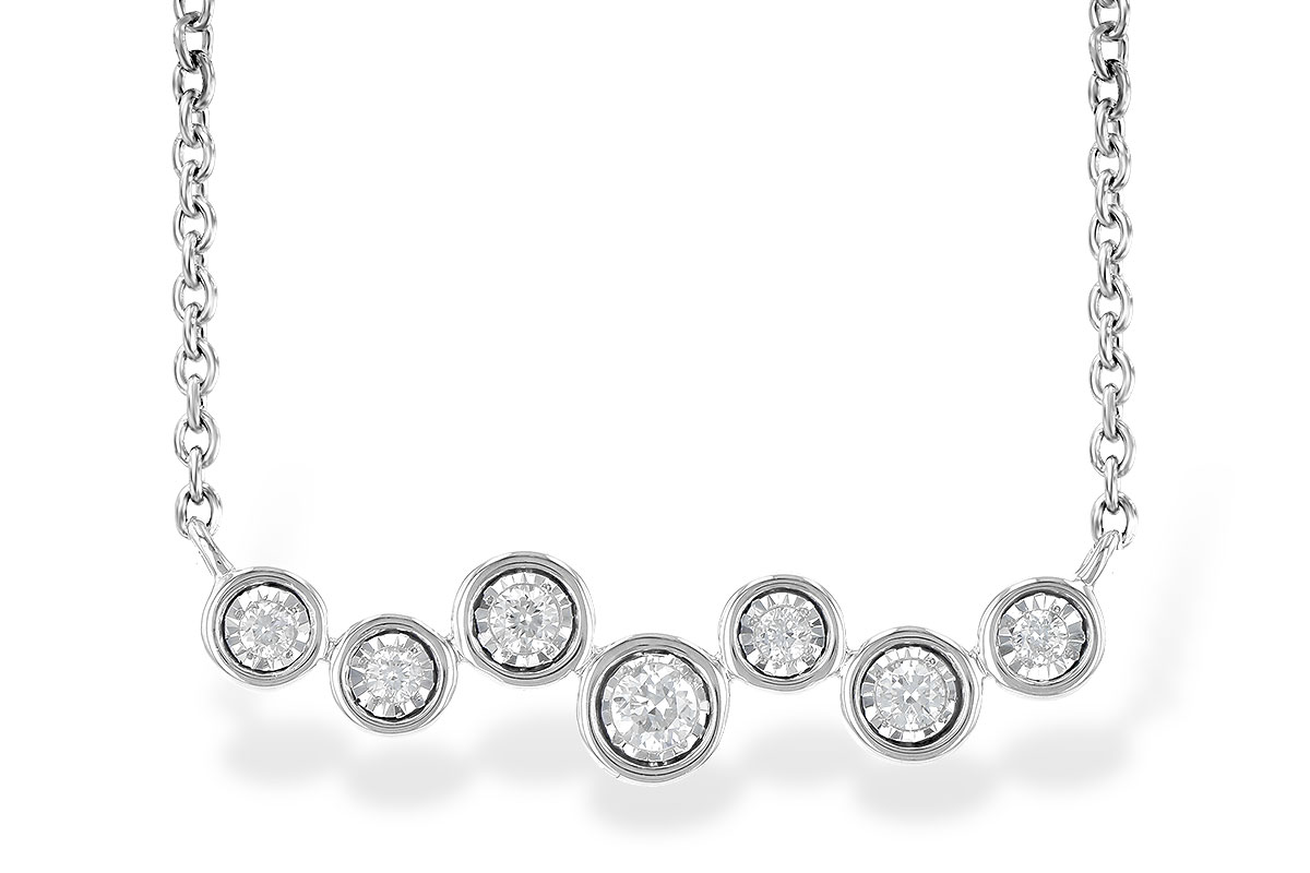 M244-61539: NECKLACE .13 TW