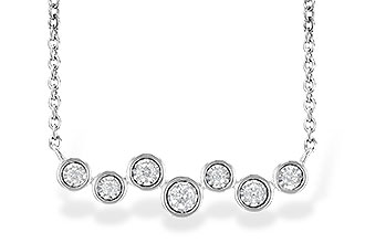 M244-61539: NECKLACE .13 TW