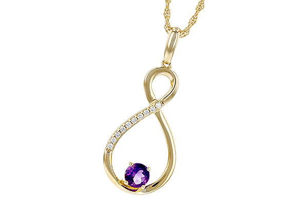 M327-27820: NECK .22 AMETHYST .27 TGW