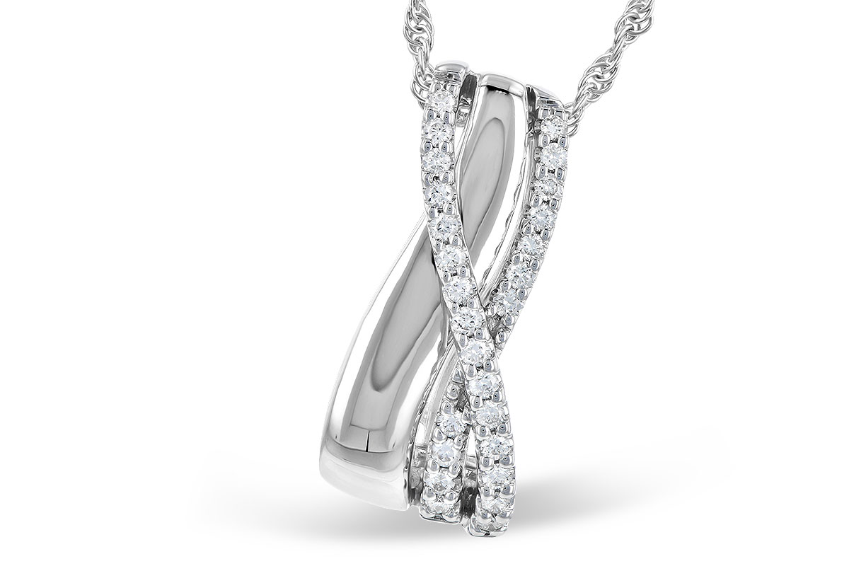 M327-29693: NECKLACE .26 TW