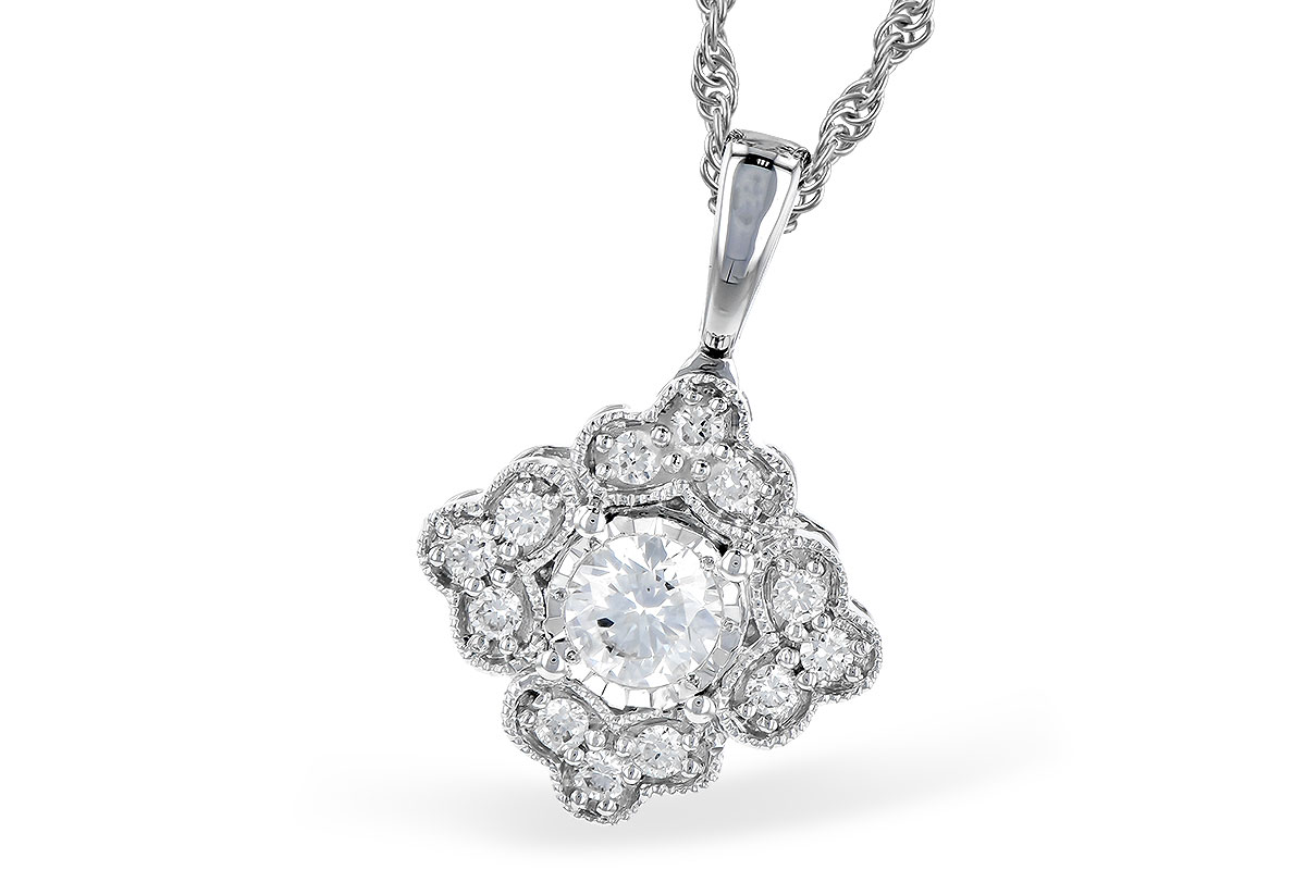 M327-31520: NECKLACE .15 BR .25 TW