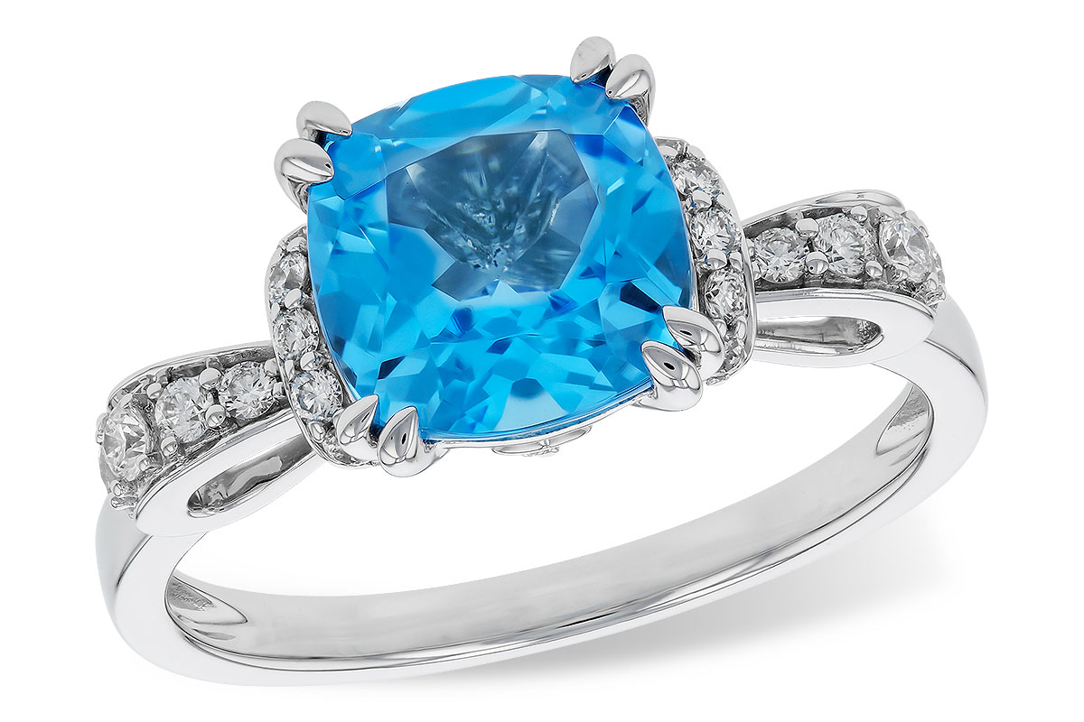 M329-13339: LDS RG 2.48 BLUE TOPAZ 2.70 TGW (8MM BT)