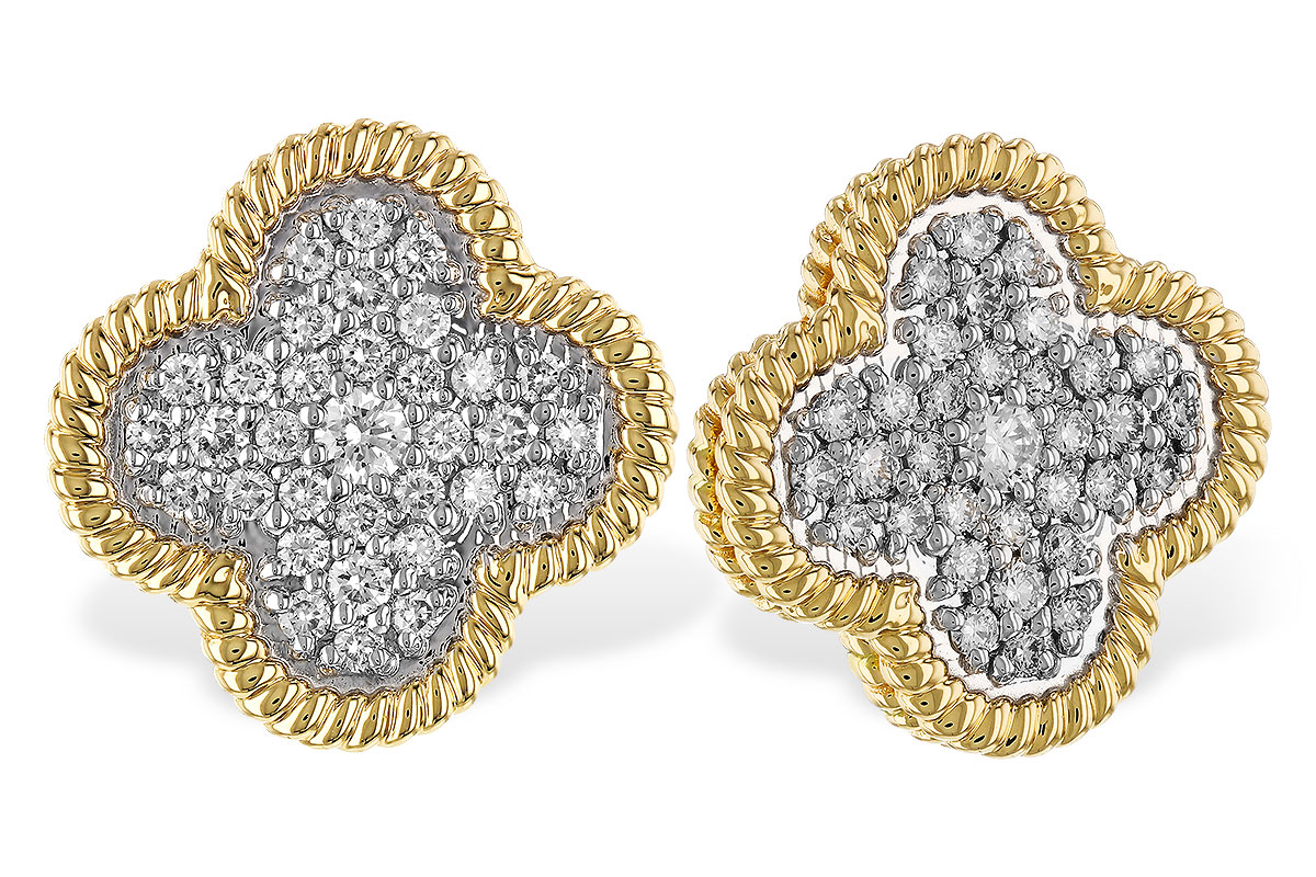 M329-14239: EARRINGS .50 TW