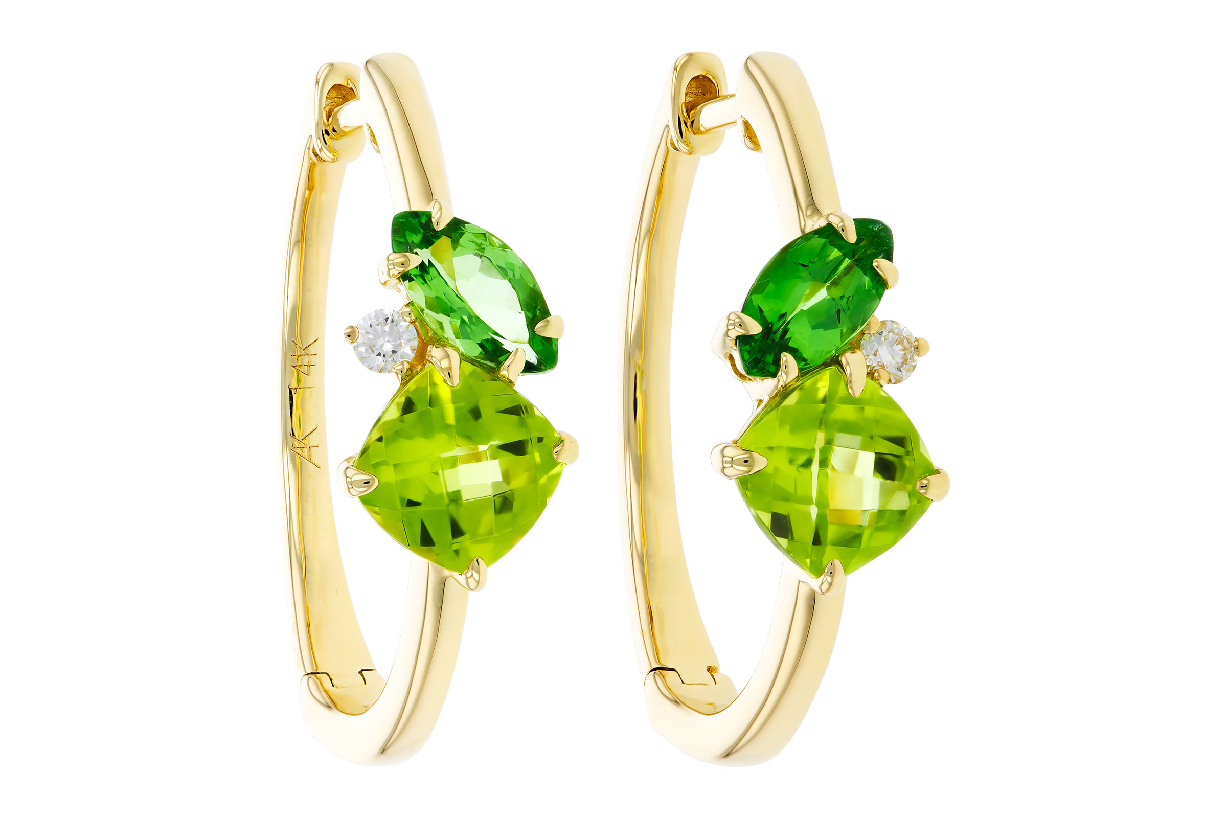 M330-02375: EARRINGS 1.69 TW SEMI-PREC (PER,TSAV) 1.73 TGW